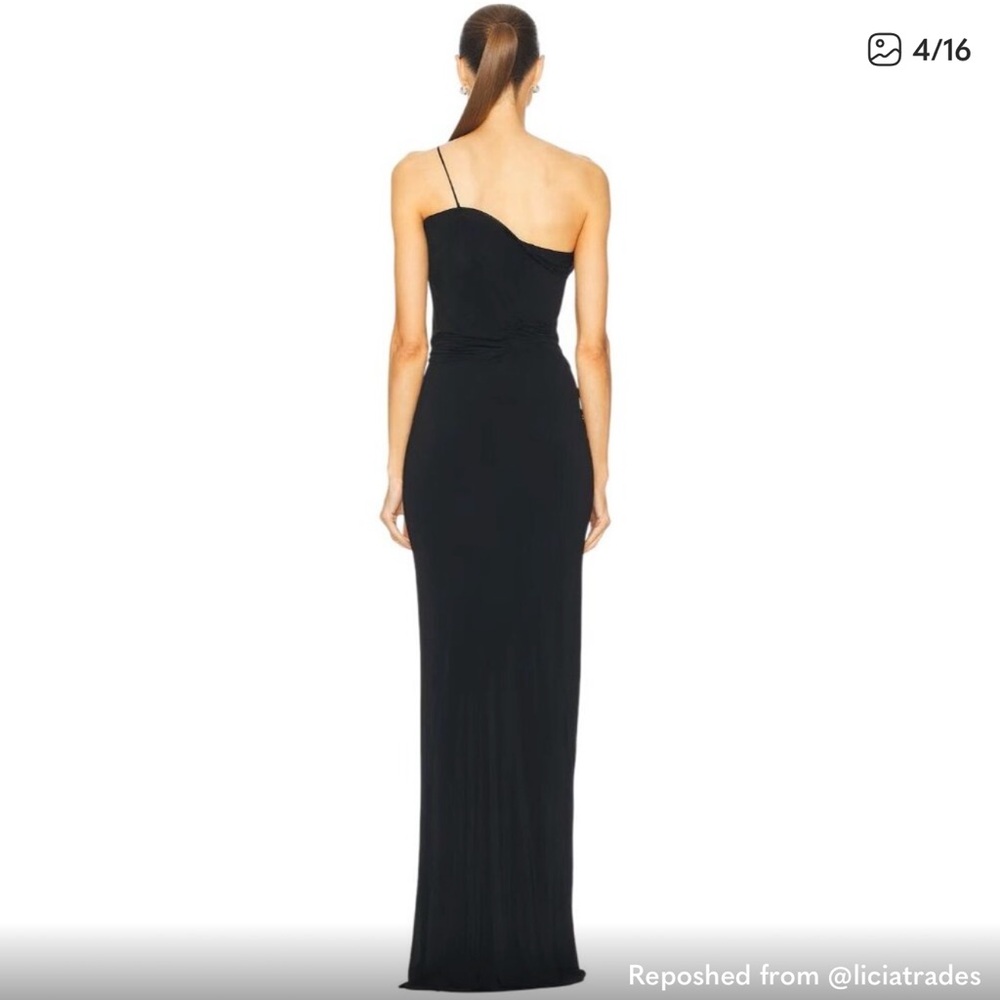 Christopher Esber Black Strapless Gown - Picture 2 of 4